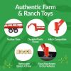 imageBig Country Toys Hay Trailer with Gooseneck Trailer Hitch Fun AddOn for Farm Toys ampamp Toy Trucks