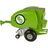 imageBig Country Toys Tractor ampamp Baler Bundle  120 Scale  Farm Toys  Green Toy Tractor  Hay Bale with Holes  Plastic
