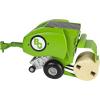 imageBig Country Toys Tractor ampamp Baler Bundle  120 Scale  Farm Toys  Green Toy Tractor  Hay Bale with Holes  Plastic