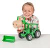 imageBig Country Toys Tractor ampamp Baler Bundle  120 Scale  Farm Toys  Green Toy Tractor  Hay Bale with Holes  Plastic