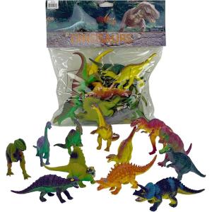 imageBig Country Toys  12Piece Dinosaur Pack  Dinosaur Toys  Figurines  HandPainted  Plastic