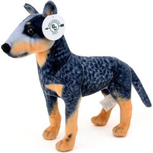 imageBig Country Toys  14quot Plush Blue Heeler  Stuffed Animal  Stuffed Dog  Farm ToysBlue Heeler