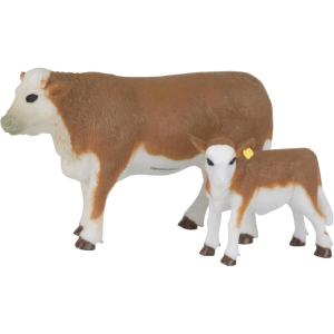 imageBig Country Toys  Roping Steer  120 Scale  Hand Painted  Hunting Toys  Farm Animal FigurinesHereford Cow  Calf