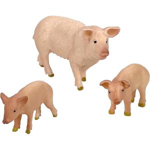 imageBig Country Toys  Roping Steer  120 Scale  Hand Painted  Hunting Toys  Farm Animal FigurinesPig  Piglets