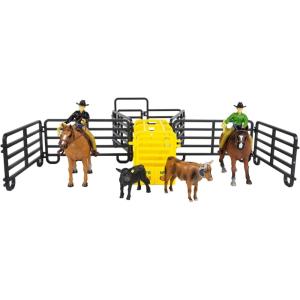 imageBig Country Toys 14 Piece Roper Set  Cowboy Toys  Horse Toy Figurines ampamp Playsets14Piece Roper Set
