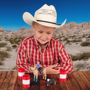 imageBig Country Toys 14 Piece Roper Set  Cowboy Toys  Horse Toy Figurines ampamp PlaysetsAll Around Cowgirl