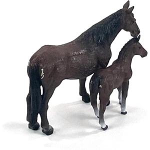 imageBig Country Toys 6666 Ranch Black Angus Ranch Set  Realistic Ranch Playset with Cattle Accessories ampamp Farm FunHorse Mare  Colt
