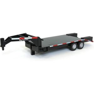 imageBig Country Toys Flatbed Trailer with Gooseneck Trailer Hitch Fun AddOn for Farm Toys ampamp Toy Truck  Collectibles  120 Scale