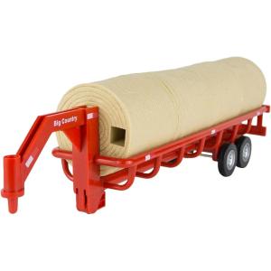 imageBig Country Toys Hay Trailer with Gooseneck Trailer Hitch Fun AddOn for Farm Toys ampamp Toy Trucks
