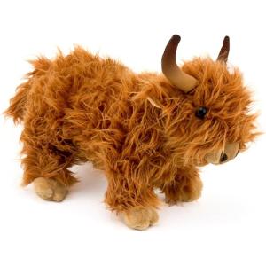 imageBig Country Toys  13quot Highland Plush Cow  Stuffed Animal  Stuffed Highland Cow  Farm Toys